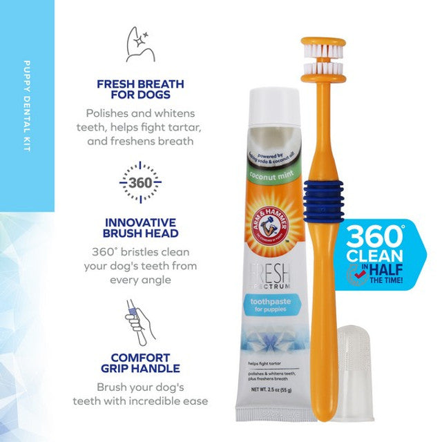 Arm and Hammer Puppy Dental Kit