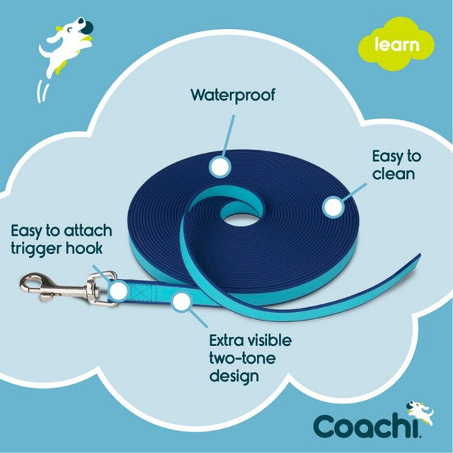 Coachi Waterproof Training Line Navy & Blue 10m