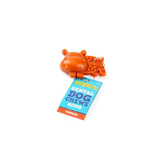 nobblys pumpkin hippo chew