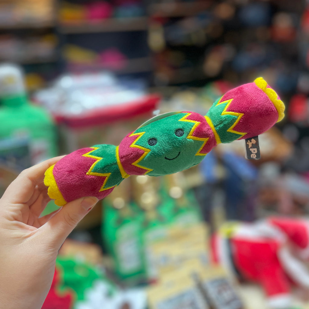 Petface Christmas Cracker Dog Toy