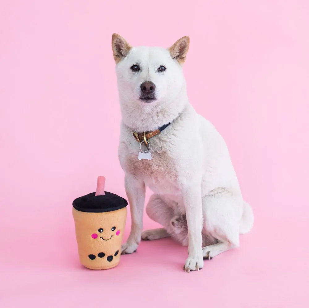 NomNomz® Boba Milk Dog Toy