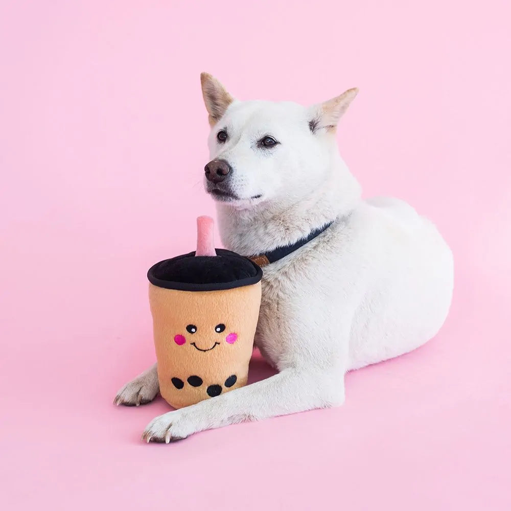 NomNomz® Boba Milk Dog Toy