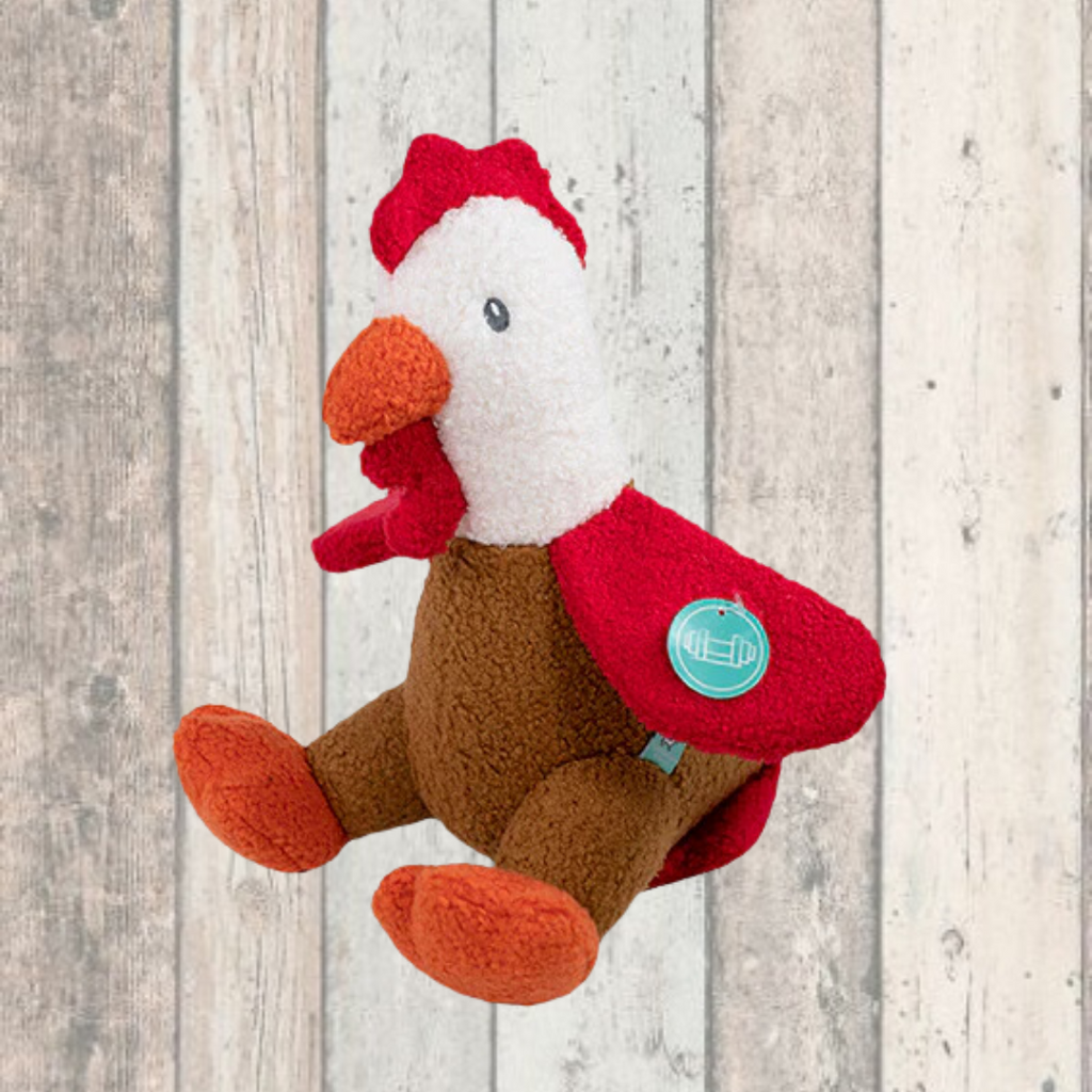 tufflove turkey dog toy