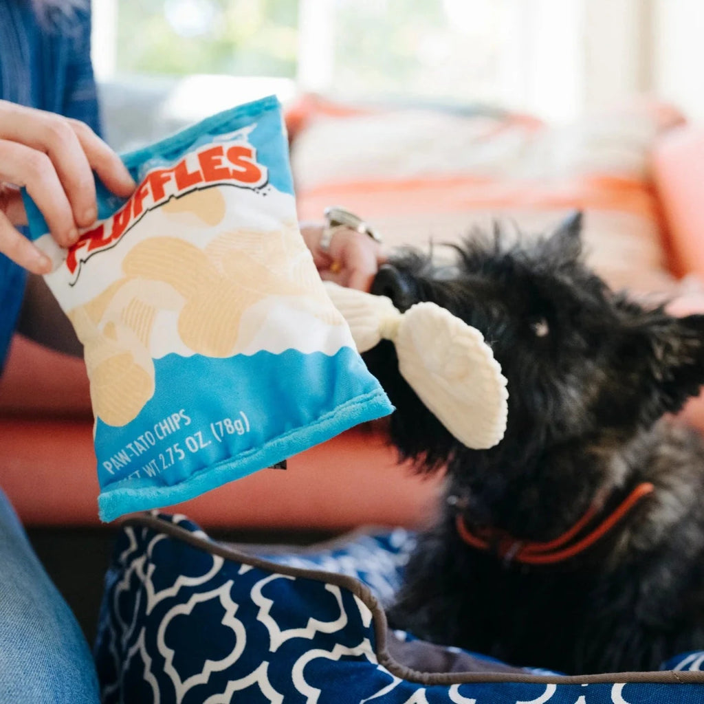 P.L.A.Y. Fluffle Crinkle Crisps for Dogs