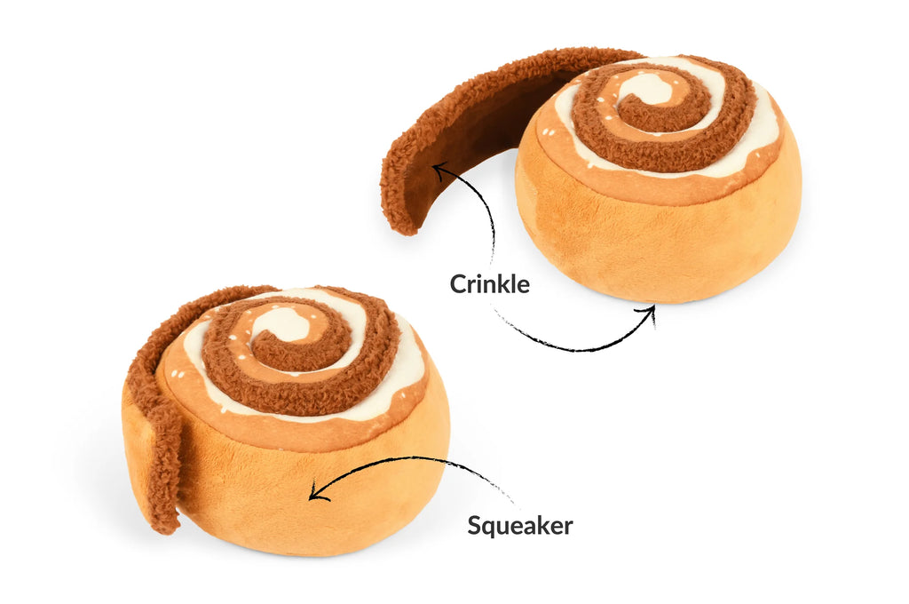 P.L.A.Y. Cinnamon Roll Dog Toy