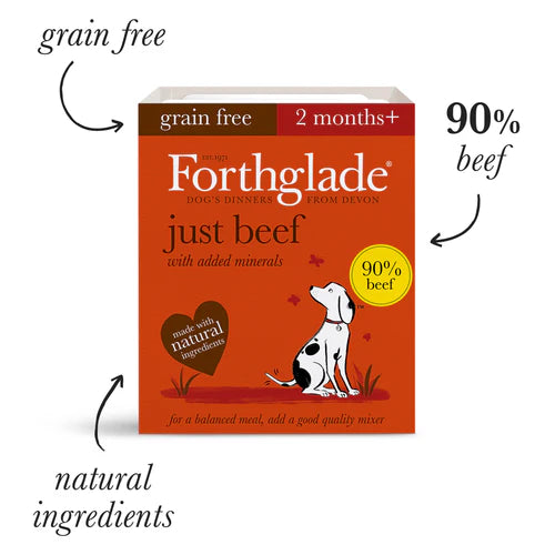 Forthglade Just Dog Food 395g Beef