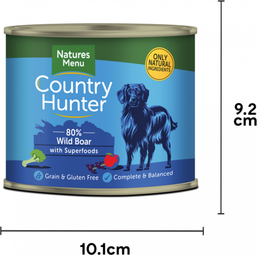 Nature's Menu Country Hunter Wild Boar 600g