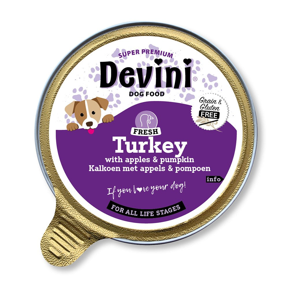 Devini dog food Turkey