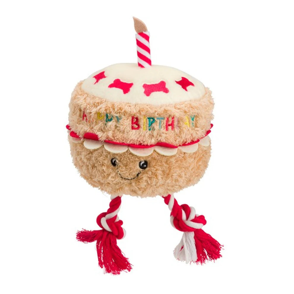 Birthday Cake Rope Dog Toy