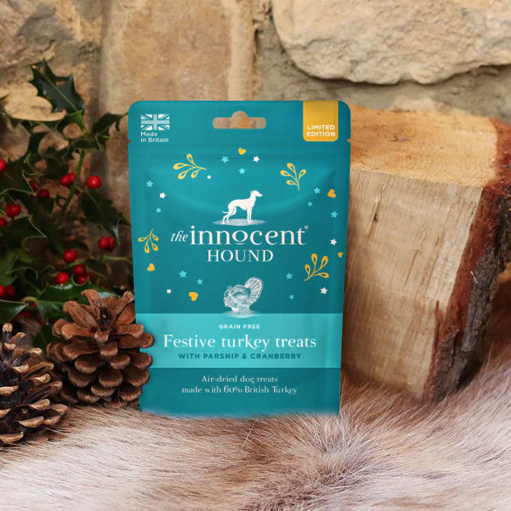 the innocent hound festive turkey treats