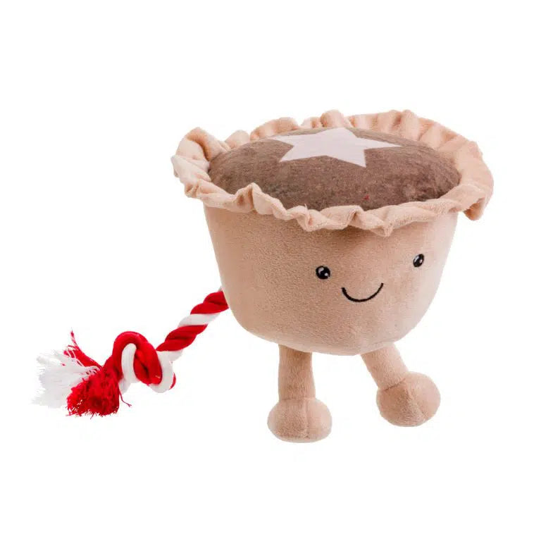 Mince Pie Plush Dog Toy