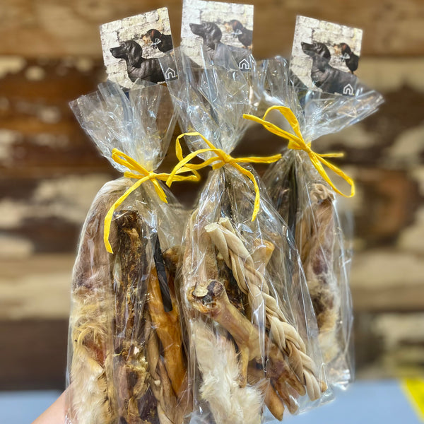 Natural Dog Treat Party Bag Packed Full of Natural Treats DOGHOUSE